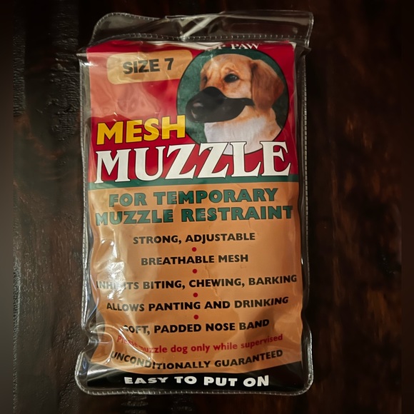 TOP PAW Mesh Muzzle SZ 7